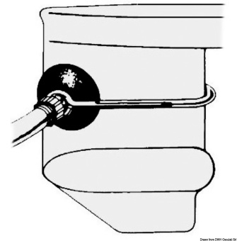 Osculati 52.749.01 - Устройство для промывки двигателя A VOLVO PENTA (2 шт)