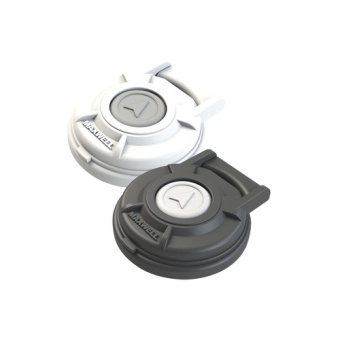Vetus P104809 Compact Foot Switch with white cover, 5 Amp, must be used with solenoid. Ø 65mm, 22 mm high 
