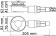 Osculati 17.713.60 - Выпуск для мойки WHALE со встроенным автоматическим датчиком IC 