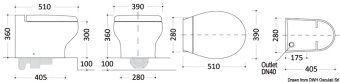Osculati 50.227.07 - TECMA Silence Plus 2G унитаз с глубокой чашей, 12 В