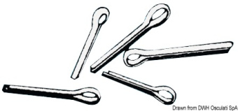 Osculati 52.101.00 - Палец крепления винта 4,5/7,5 л.с. (10 шт)