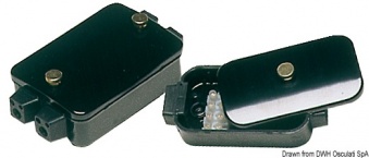 Osculati 14.240.01 - Распределительная коробка на 8 клемм 76 x 127 x 45 мм