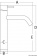 Osculati 17.003.01 - Кран из хромированной латуни для высокой раковины 215 мм