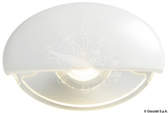 Osculati 13.887.01 - Дежурный светильник Batsystem Steeplight белый корпус белый свет 12 В