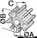 Osculati 52.300.20 - Крыльчатка охлаждения моторов JOHNSON/EVINRUDE 10/25 HP CEF 351 69 x 12.72 мм посадка шпонка