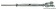 Osculati 07.202.06 - Талреп с шарнирной вилкой и наконечником для обжима на тросе 6 мм 