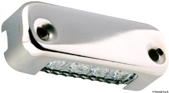 Osculati 13.634.40 - Накладной 4 LED светильник Attwood дежурного освещения 12В 1Вт белый свет вертикальный пучёк