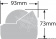 Osculati 25.081.12 - Компас RITCHIE Explorer 2'' 3/4 (70 мм) с компенсатором и подсветкой накладной белый-белый