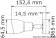 Osculati 13.438.90 - Светодиодный точечный светильник, 12 В, зеркальная полировка 