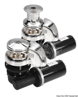Osculati 02.401.34 - Italwinch Smart якорная лебедка 700 Вт 12 В - цепь 8 мм, с барабаном