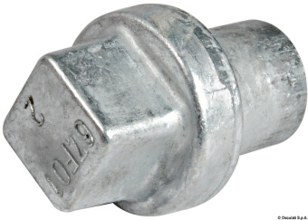 Osculati 43.260.17 - Цилиндрический цинковый анод Yamaha 67F-11325-01 для двигателей 80-300л.с. 32мм (2 шт)