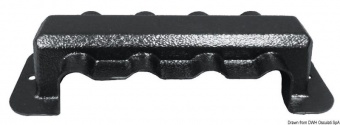 Osculati 14.208.25 - Крышка изоляционная из чёрного пластика 153 x 38 мм для Bus Bar