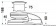 Osculati 02.550.06 - Лебедка Lewmar V2, Низкая, Звездочка 6 мм 