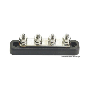 Osculati 14.207.04 - Монтажная шина BusBar 12 / 48 В 100 А 107 x 22 мм (2 шт)