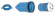 Osculati 14.334.25 - Кабель берегового питания 50A с розеткой, защитной крышкой и заглушкой синий 15м