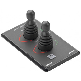 Vetus BPJDE2 Bow & stern thruster panel with two joysticks and time delay, 12 / 24 V