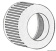 Osculati 17.115.17 - Система водопроводных фитингов Hydrofix для температуры жидкости до 90° - Запасное силиконовое кольцо Ø 15 мм 