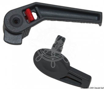 Osculati 19.910.04 - Запасные части для люков серии Low Profile производства LEWMAR Ручка закрытия - правая со сквозным винтом 
