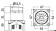 Osculati 14.386.10 - Коммутатор зарядки аккумуляторных батарей 275 А 12 / 24 В 67x 67 x 95 мм