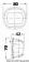 Osculati 11.408.04 - Навигационный огонь Compact 12, сертифицированный RINA и USCG, белый, кормовой 135°, 12 В 