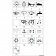 Osculati 14.299.12 - Marina R II Световые символы на переключателе для стереосистемы