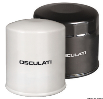 Osculati 17.502.06 - Топливный фильтр 855686 Ø95,2x105,5мм для бензиновых моторов Volvo Penta/Mercruiser (2 шт)
