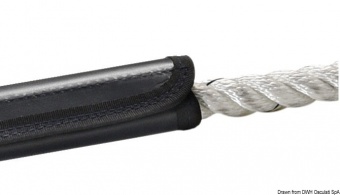 Osculati 06.455.03 - Кожух Leather Chage Guard из натуральной кожи 1000 мм для защиты тросов 34 - 42 мм