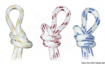 Osculati 06.460.03 - Шкотовый трос двойного плетения из волокна Dyneema Синий 3 мм (100 м.)