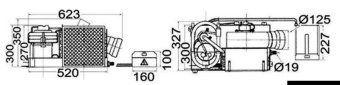 Osculati 50.241.12 - CLIMMA marine кондиционер B 220 В 12000 BTU/ч