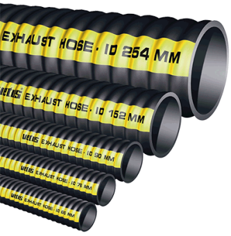 Vetus SLANG50R Rubber exhaust hose, Ø 51 mm internal (2") (coil of 20 m) (price per m)