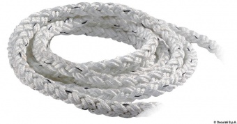 Osculati 06.478.24 - Плетёный трос Square Line 8-прядный длинного шага плетения чёрный 80 м диаметр 24 мм (80 м.)