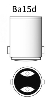 Osculati 14.443.16 - Лампа на светодиодах SMD с цоколем BA15D 12/24 V 2.5 W