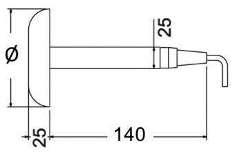 Osculati 13.298.00 - Светильник подводный светодиодный 12/24В 12x3Вт 3000Лм белый свет корпус из нержавеющей стали