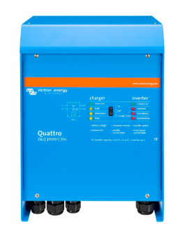 Victron Quattro 24/3000/70-50/50 230В Инвертор/Зарядное устройство - QUA243020010