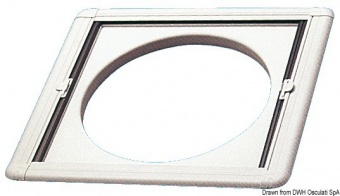 Osculati 19.717.22 - Декоративный контрфланец люка Osculati Bomar 577 x 478 мм