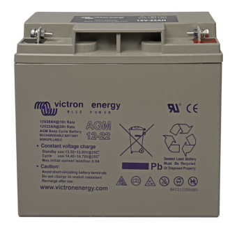 Victron 12В/22Ач AGM Deep Cycle Аккумуляторная батарея - BAT212200084