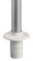 Osculati 11.121.02 - Vачта Classic съёмная из алюминия с топовым огнём 12 В 100 см белая