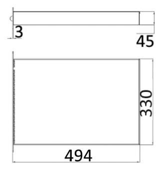 Osculati 49.544.04 - Лестница складная стандартная AISI316 4 ступени 