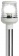 Osculati 11.143.11 - Складная световая мачта Classic/LED Белая с потайной проводкой и овальным основанием Osculati
