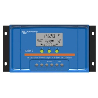 Victron BlueSolar PWM-LCD&USB 48В-10A Контроллер заряда - SCC040010050