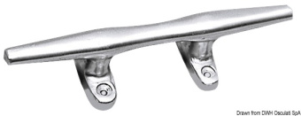 Osculati 40.108.25 - Утка из анодированного алюминия Hollow Cleat  260 мм