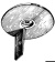 Osculati 43.256.00 - Цинковый триммер Mariner/Yamaha/Selva 664-4537101 для моторов 20/50 л.с. Ø 94 мм