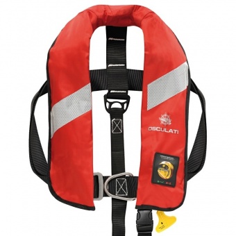 Osculati 22.395.00 - Самонадувающийся спасательный жилет Osculati Security 165N с автоматическим пусковым механизмом