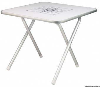 Osculati 48.354.14 - Маленький прямоугольный складной стол 