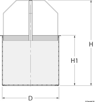 Osculati 17.645.02 - Guidi SS 316 фильтр для воды Mediterraneo G 1"1/4