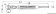 Osculati 07.184.02 - Резьба левая - шарнирная вилка для талрепа Ø троса 4 мм 