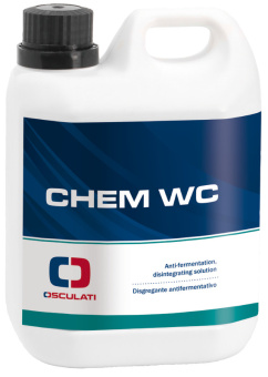 Osculati 50.208.80 - Chem WC - Ингибитор Брожения Для Химических Туалетов И Баков-Накопителей Фекальных Вод (6 шт)