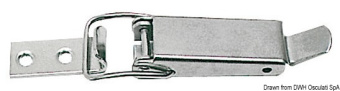 Застежка-тумблер SS 102 мм  (Блистер 1 шт.)