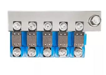Victron Busbar to Connect Five CIP100200100 Modular Fuse Holders для Mega Предохранитель (500 A) - CIP100400060