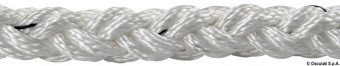 Osculati 06.478.16 - Плетёный трос Square Line 8-прядный длинного шага плетения чёрный 100 м диаметр 16 мм (100 м.)